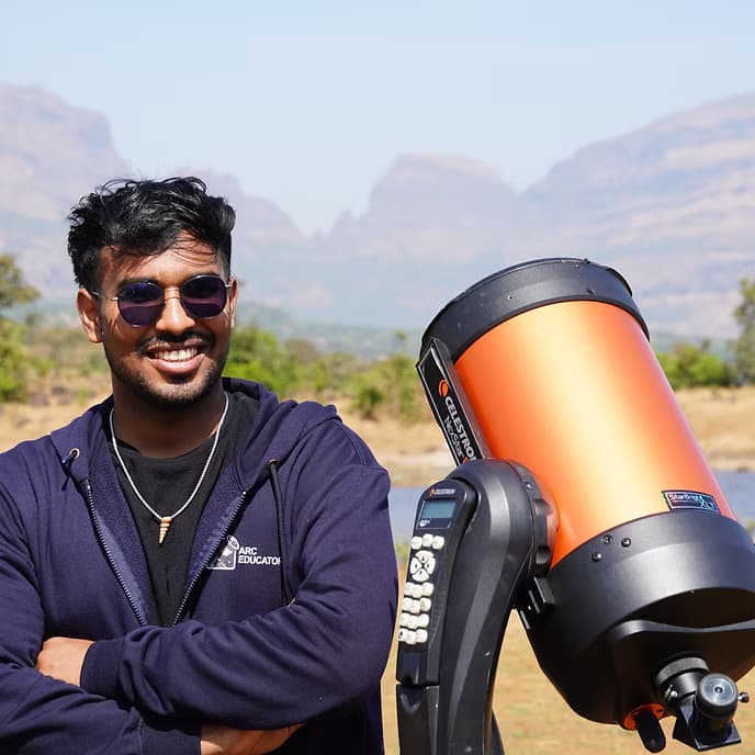Volunteering at ARC Educators - telescope operation and sky guiding